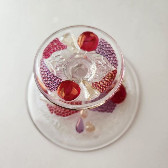 Westmoreland Glass Della Robbia Mint Compote Tidbit Tray Cake Plate 1928-1940 - Picture 6 of 11